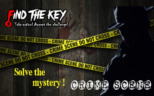 Escape Game Crime Scene, Find The Key. Montreal.