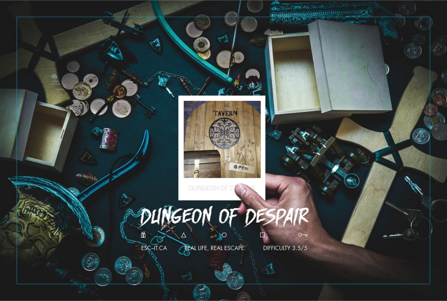 Escape Game Dungeon of Despair, ESC-IT. Markham.