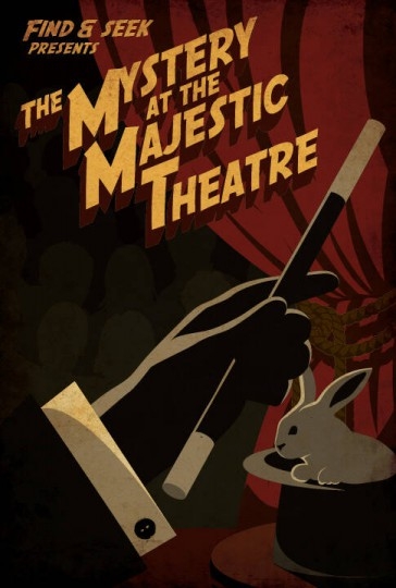 Escape Game The Majestic Theatre, Find and Seek Entertainment. Vancouver.